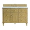 James Martin Vanities 48'' Single Vanity, Light Natural Oak w/ 3 CM Eternal Jasmine Pearl Quartz Top 424-V48-LNO-3EJP - alternate 1